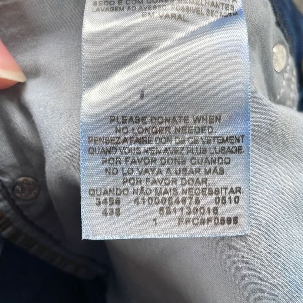 Levis 545 Skinny Jeans Blue 10 - Picture 7 of 11